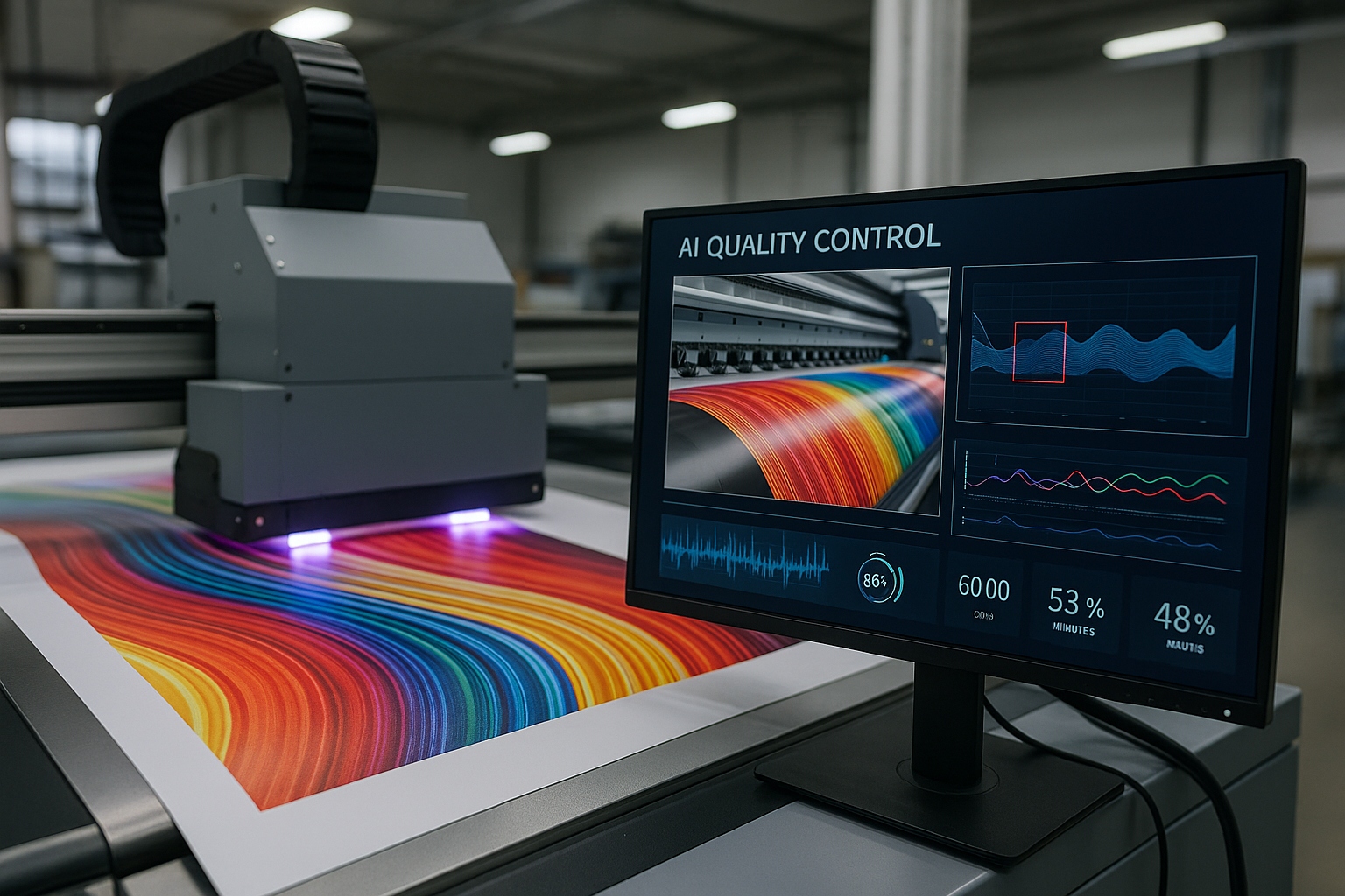 Inteligencia Artificial en la Industria de la Impresión: Automatización y Control de Calidad