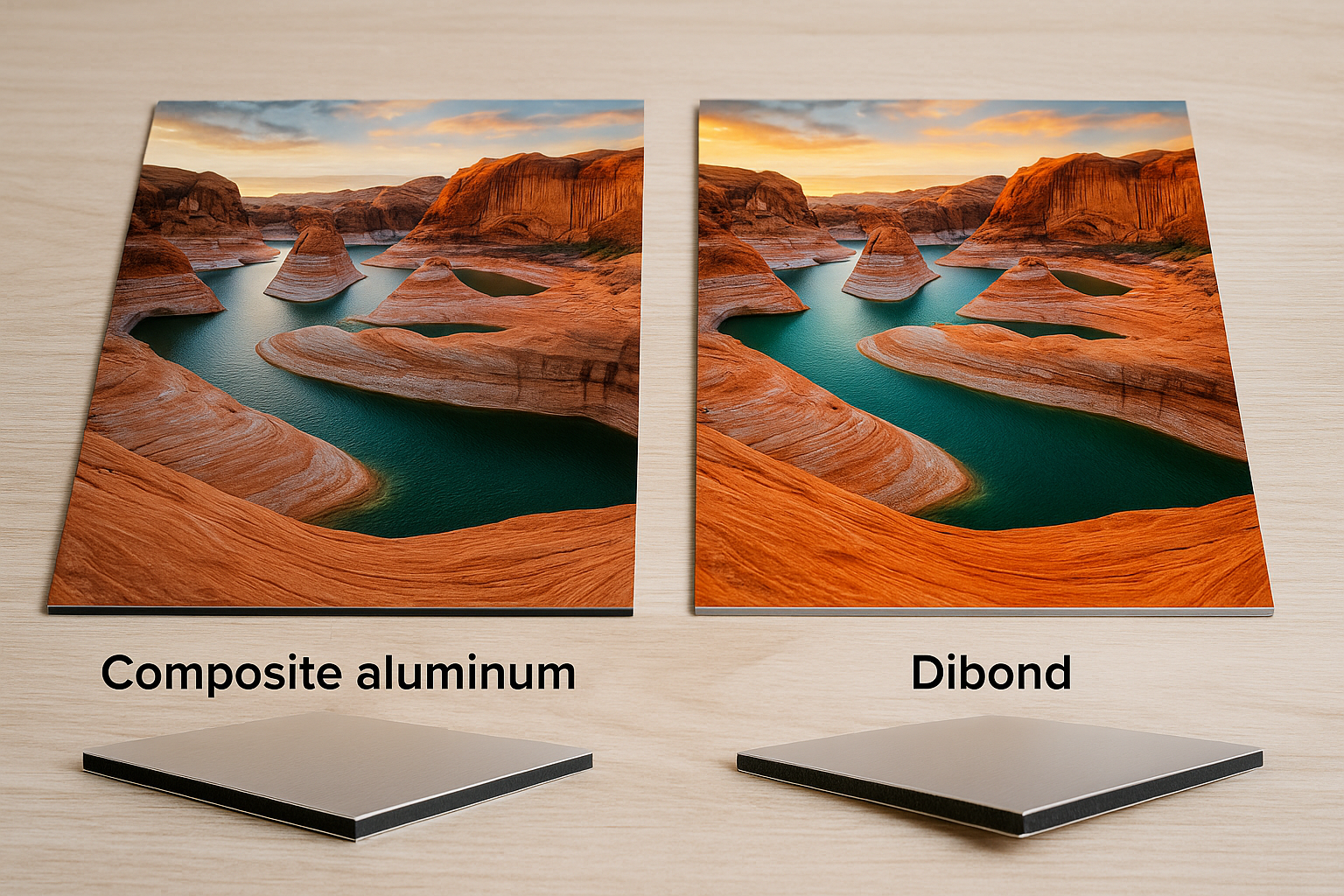Dibond vs Aluminio Compuesto: Guía Completa para Señalización Exterior