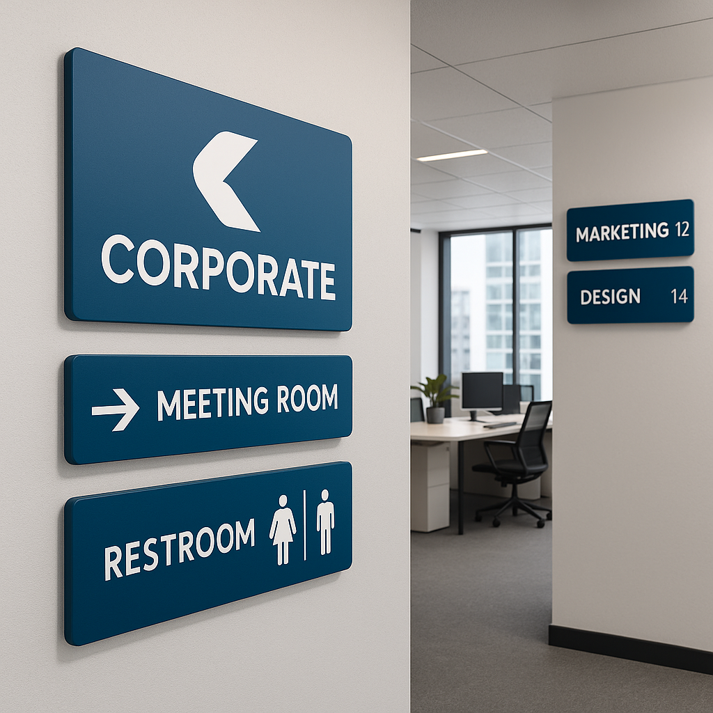 Señalización Corporativa: Creando Identidad Visual en Espacios de Trabajo
