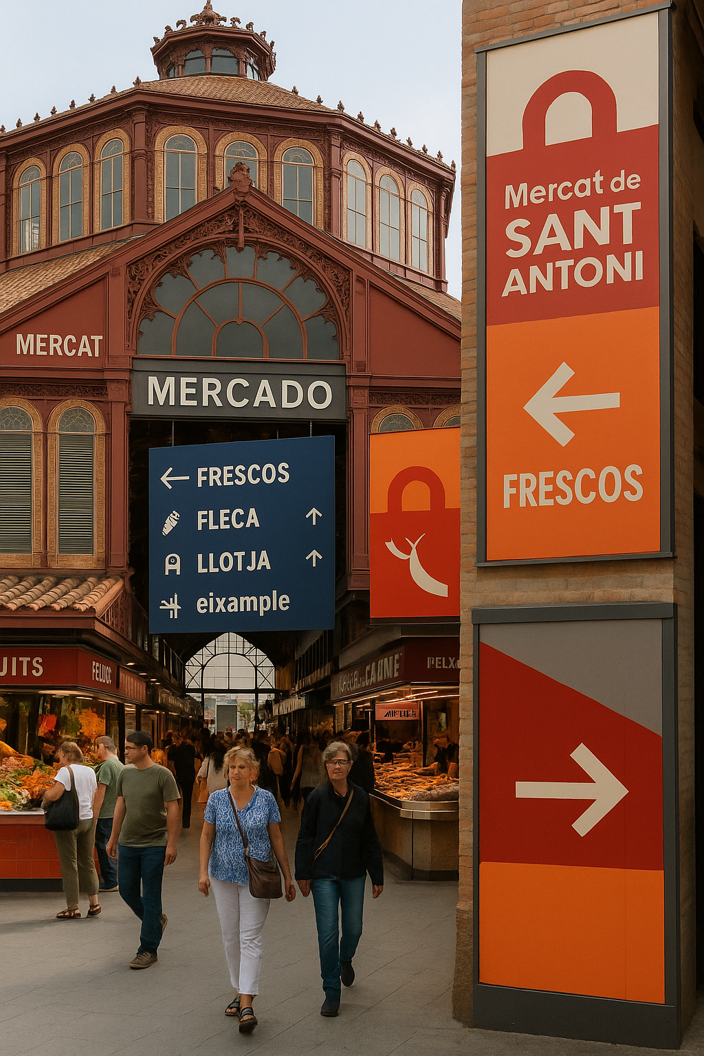 Proyecto Destacado: Transformación Visual del Mercado de Sant Antoni